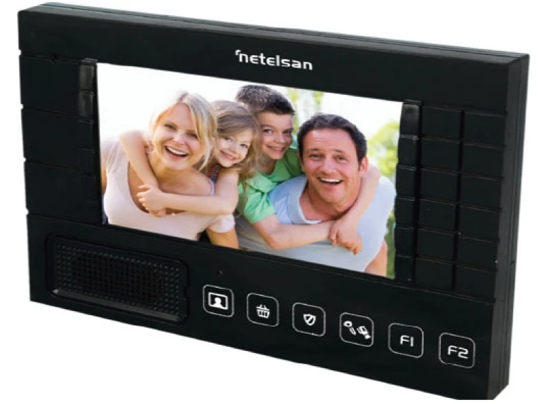 Görüntülü Diafon Typhoon 7" Black